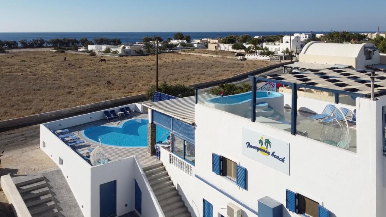 Honeymoon Beach Studios Perivolos  Exterior photo