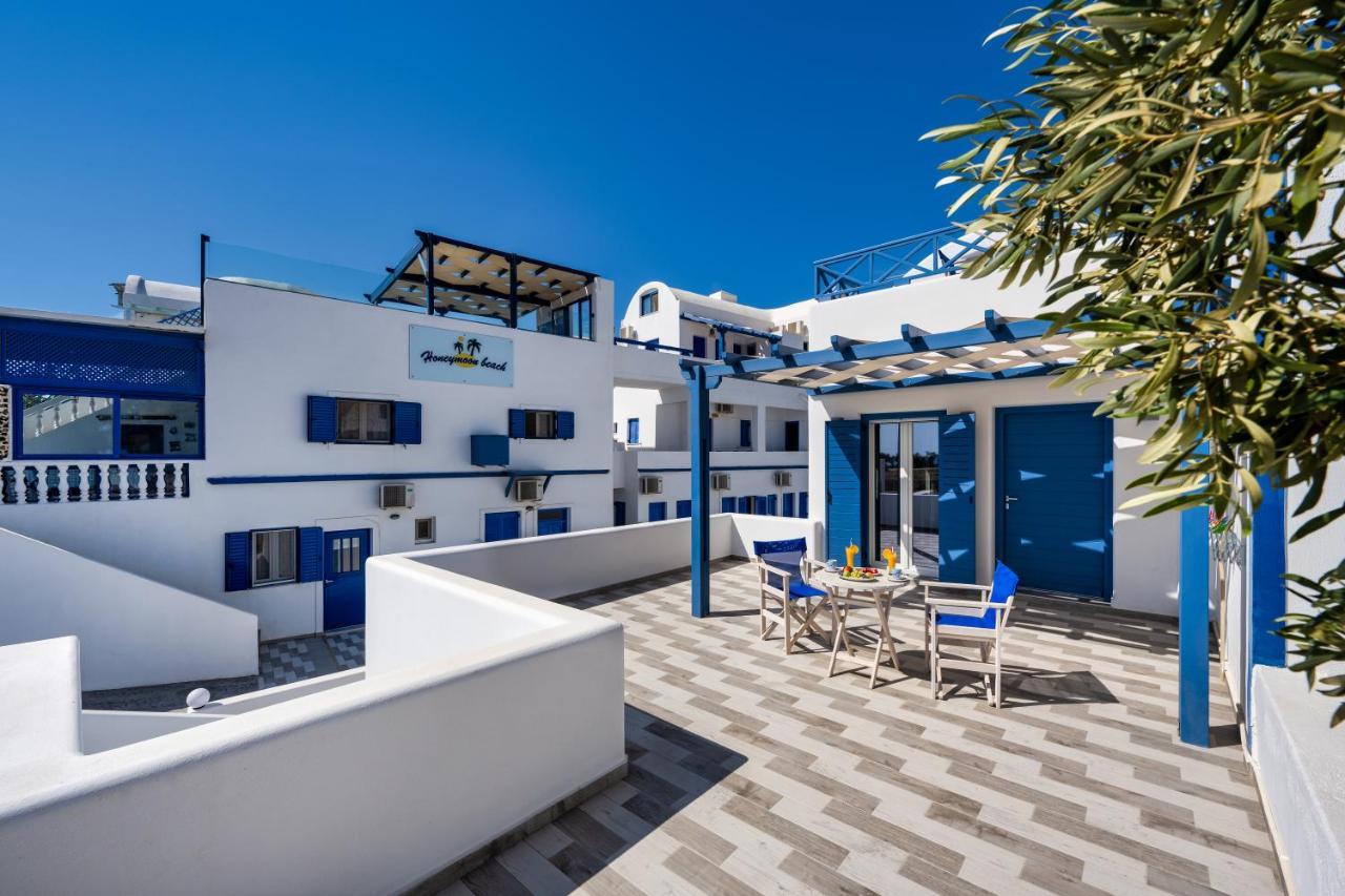 Honeymoon Beach Studios Perivolos  Exterior photo
