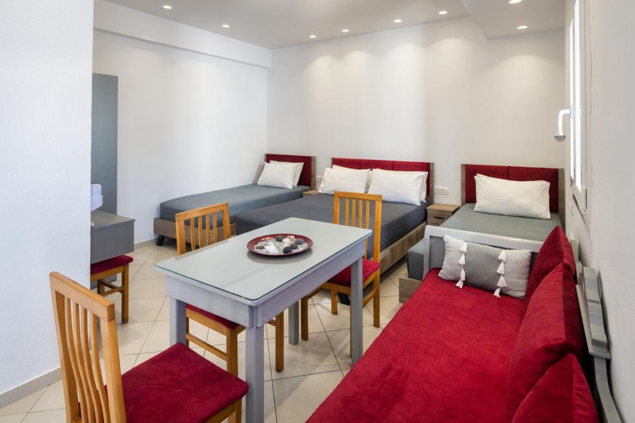 Honeymoon Beach Studios Perivolos  Exterior photo