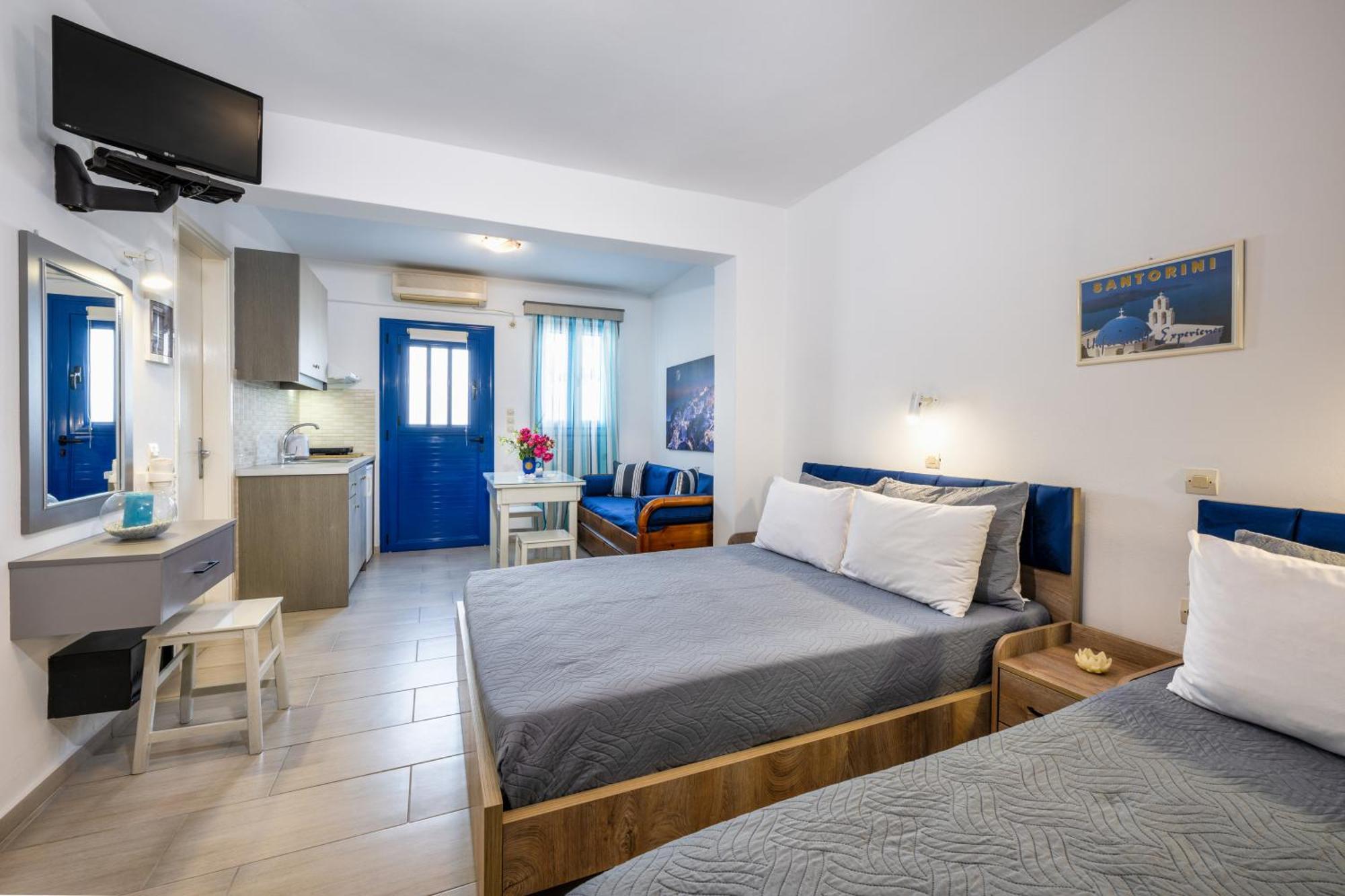 Honeymoon Beach Studios Perivolos  Exterior photo