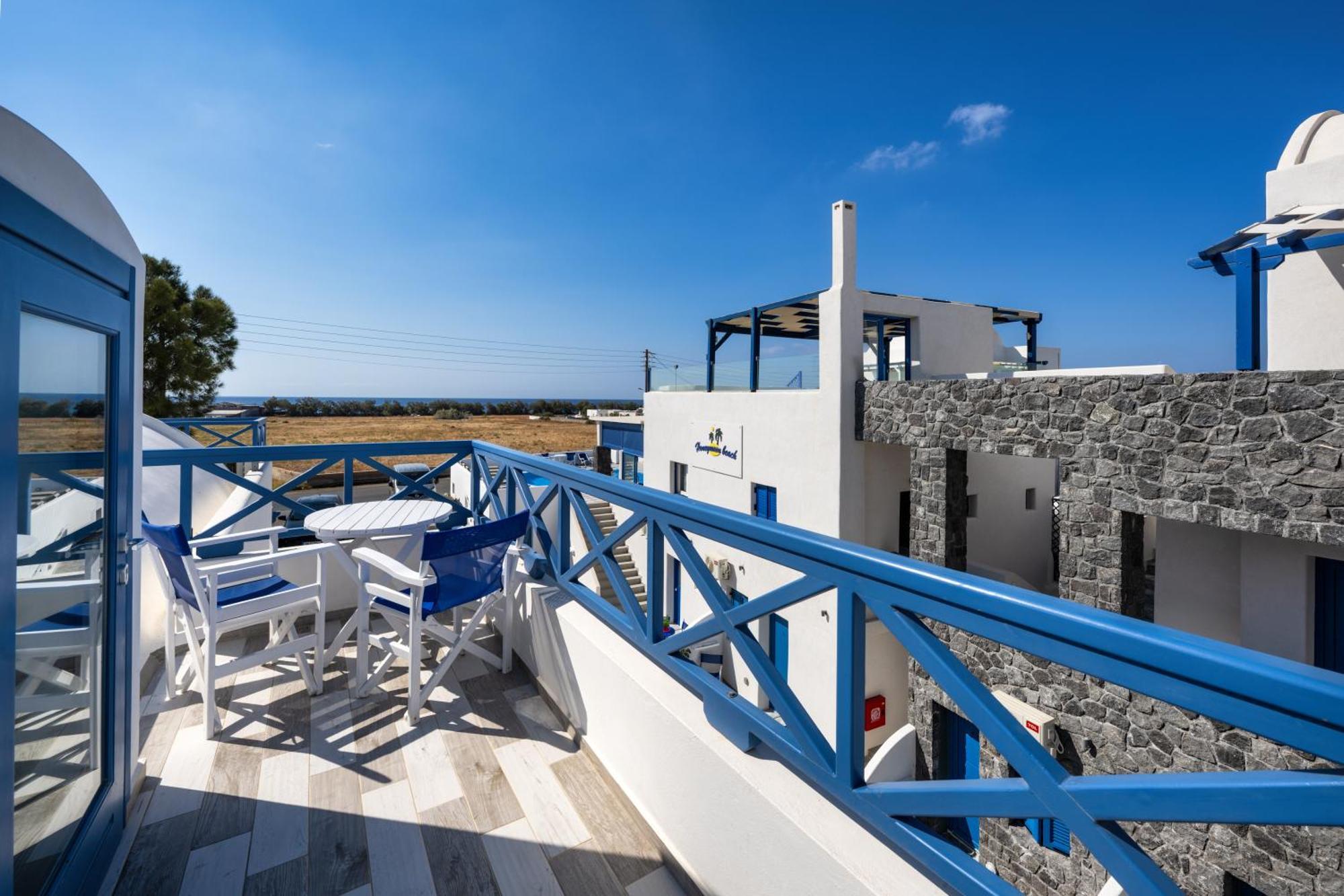 Honeymoon Beach Studios Perivolos  Exterior photo